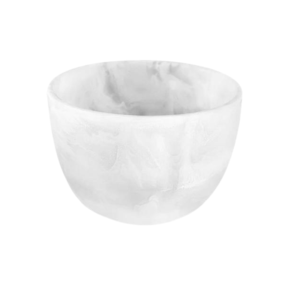 NASHI HOME Medium Everyday Deep White Swirl Bowl