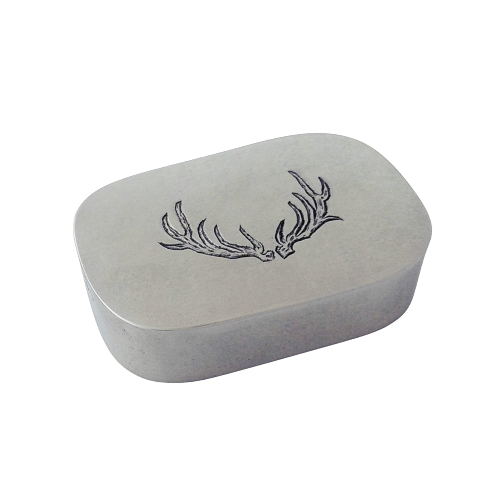 MATCH SIMPLE COVERED ANTLER BOX