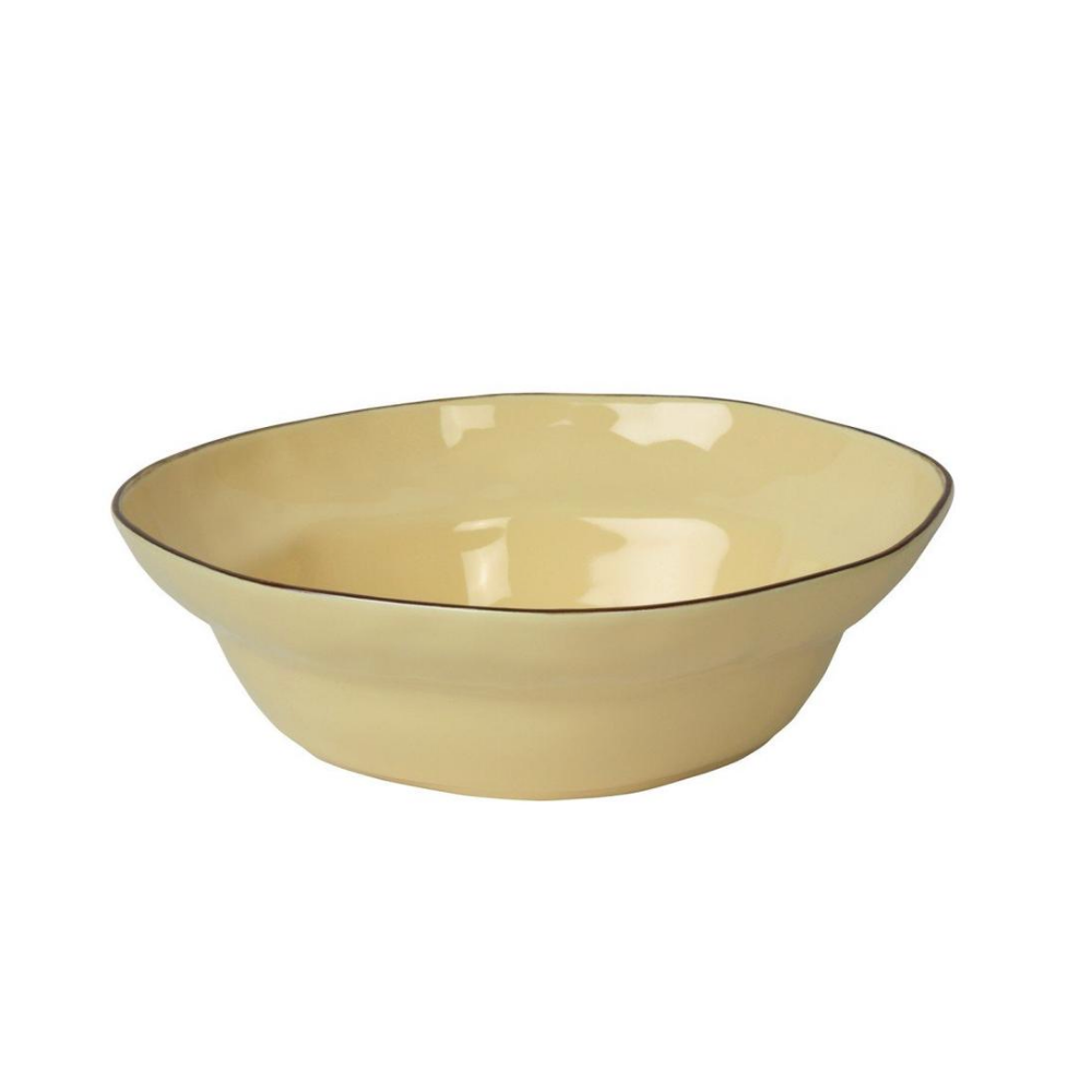 SKYROS CANTARIA ALMOST YELLOW LARGE SERVING BOWL