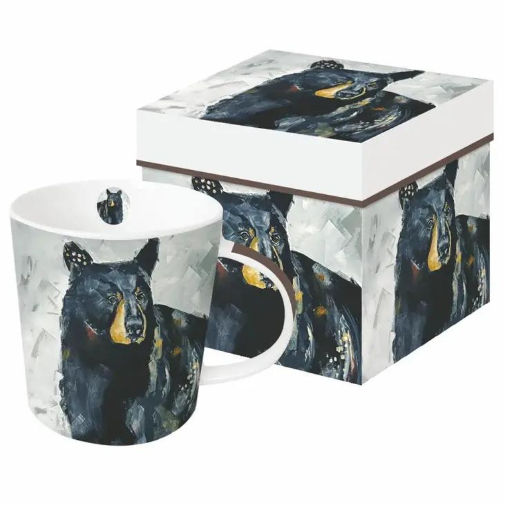 PAPERPRODUCTS FRONTIER BEAR MUG IN GIFT BOX