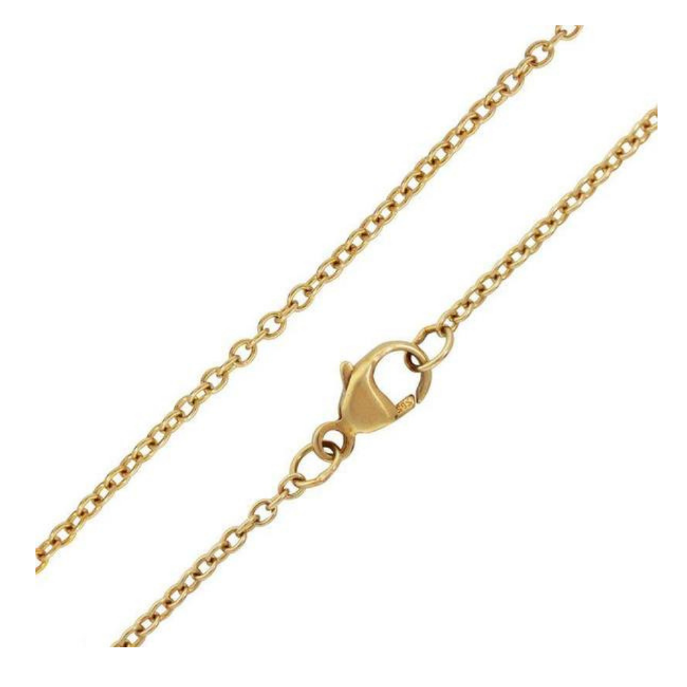 HEATHER B. MOORE 1.5MM SOLID 14K GOLD CHAIN 20"