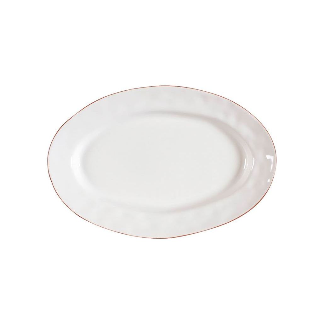 SKYROS CANTARIA WHITE SMALL OVAL PLATTER