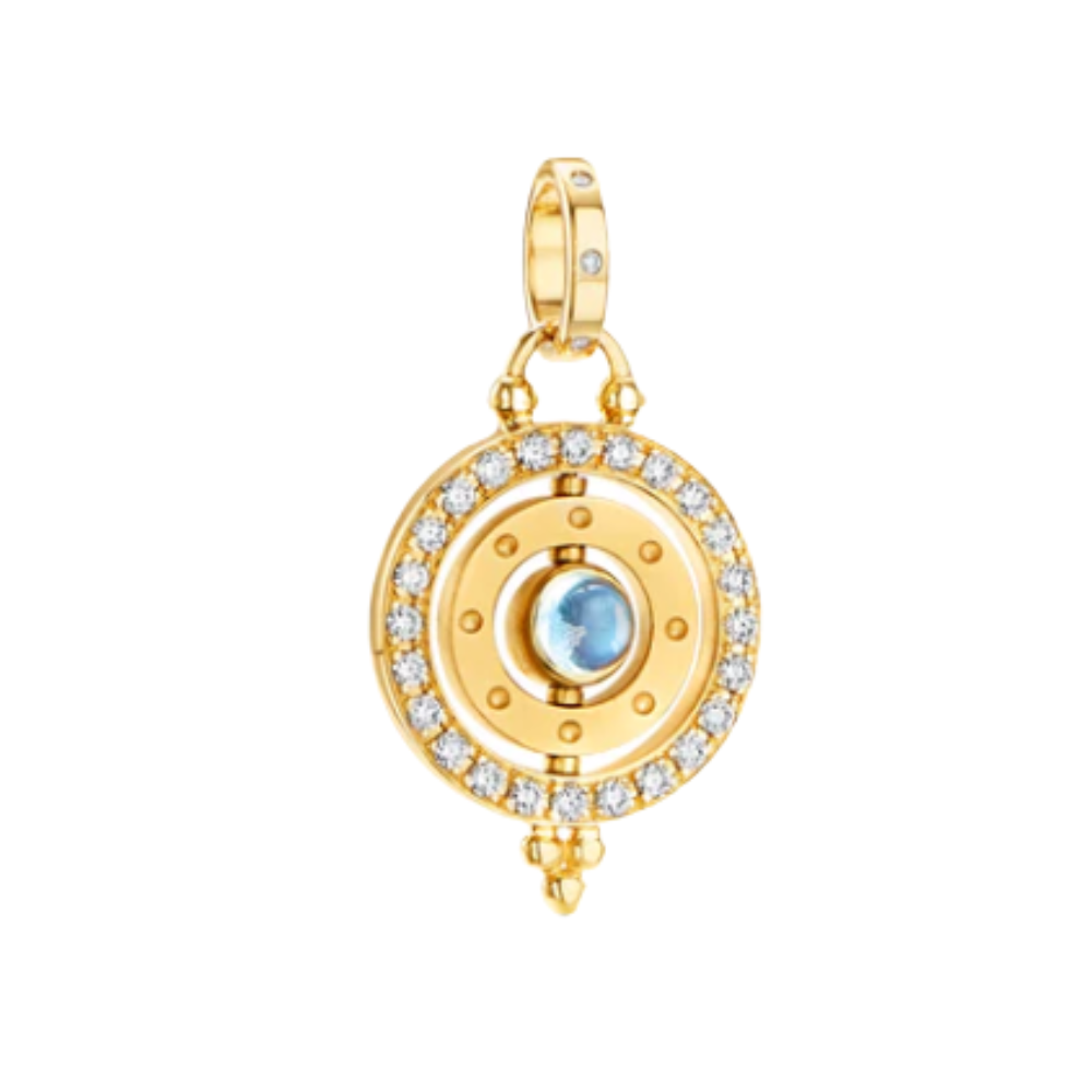 TEMPLE ST CLAIR 18K YELLOW GOLD PENDANT