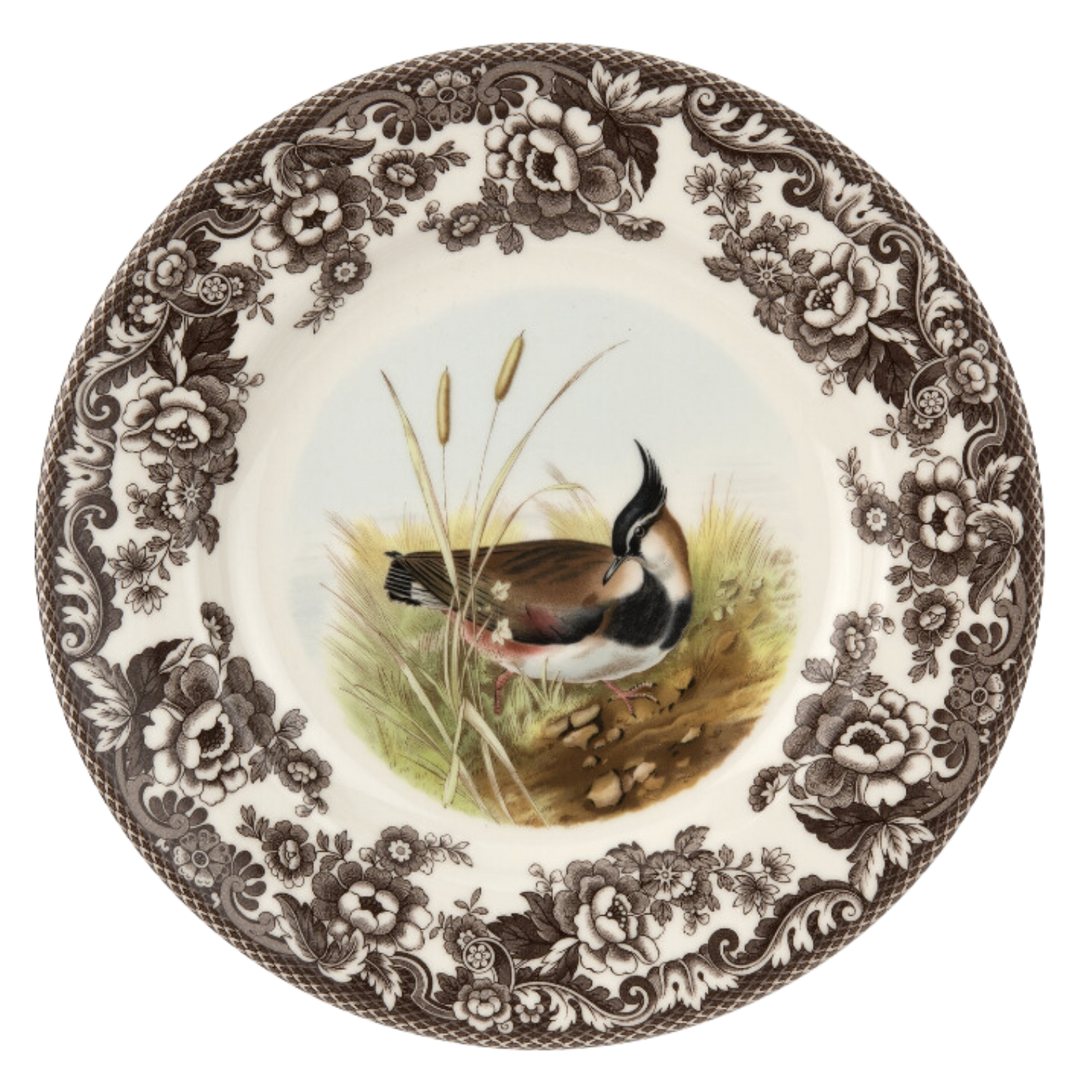 SPODE WOODLAND LAPWING DINNER PLATE
