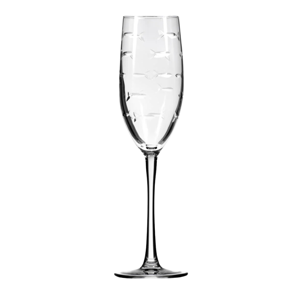 ROLF School of Fish Champagne Flute