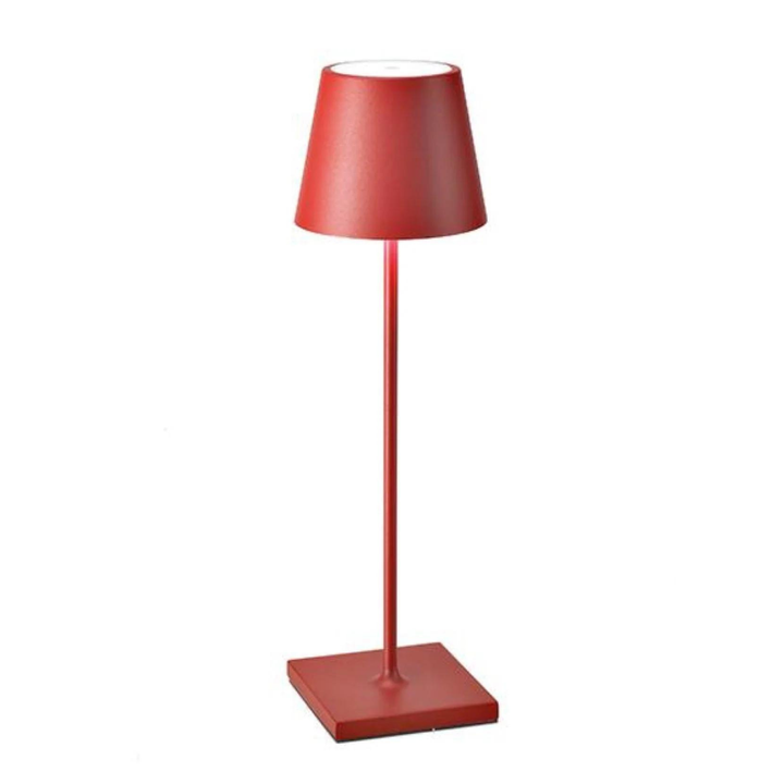 ZAFFERANO AMERICA AMERICA POLDINA PRO RED TABLE LAMP