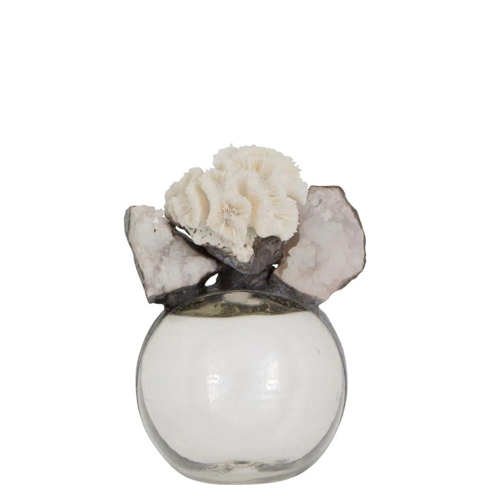 JAMIE DIETRICH SMALL FLOAT WITH GEODES AND CORAL