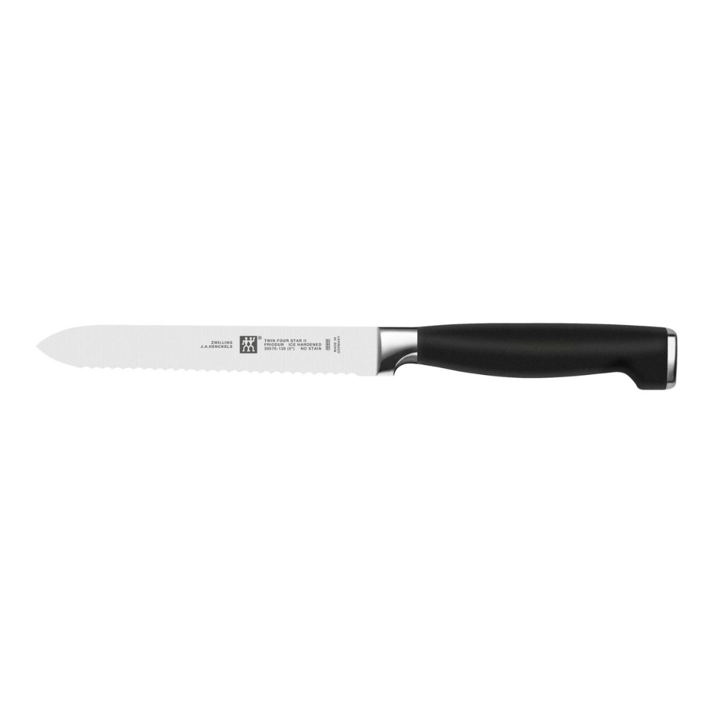 ZWILLING FOUR STAR SERRATED UTILITY KNIFE