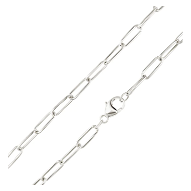 HEATHER B. MOORE 2.9MM SILVER LINK CHAIN 16",20",18",24",40"