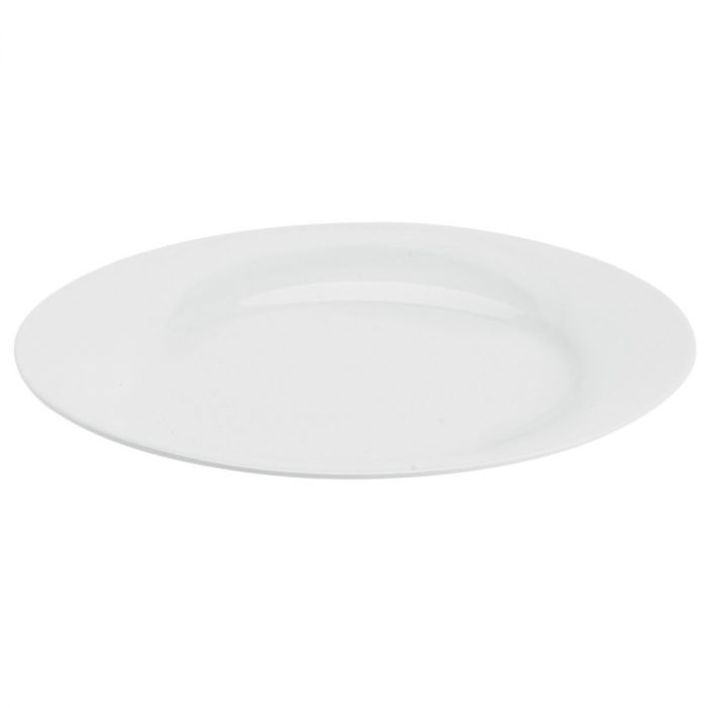 HAROLD IMPORTS WHITE RIMMED SALAD PLATE