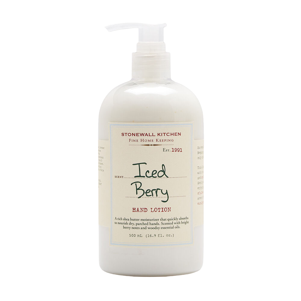 STONEWALL KITCHEN ICED BERRY HAND LOTION