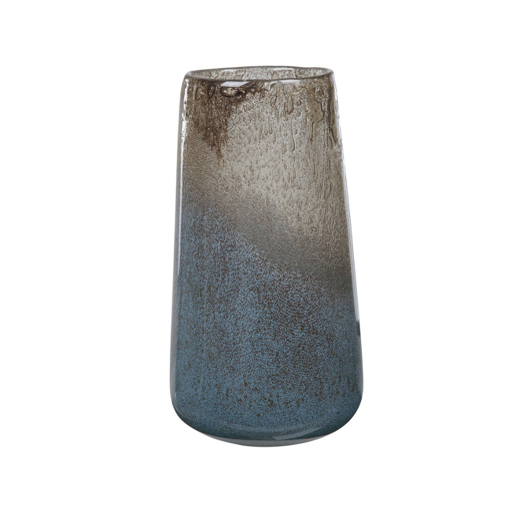 UTTERMOST IONE LARGE GLASS VASE