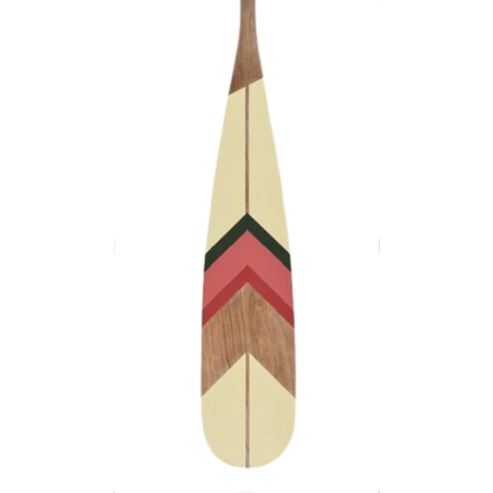 NORQUAY ARTISAN CANOE PADDLE - RAW HIDE - (Color may vary)