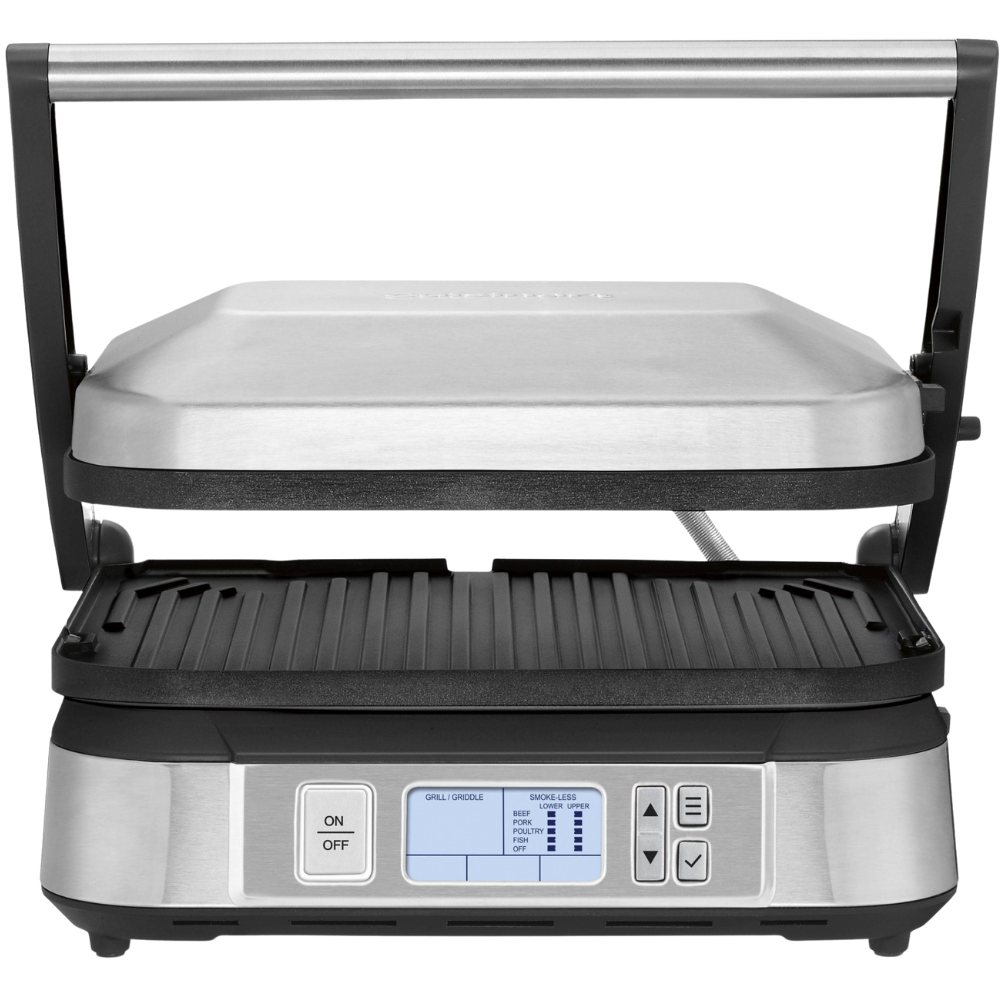 CUISINART CONTACT GRIDDLER WITH SMOKE-LESS MODE