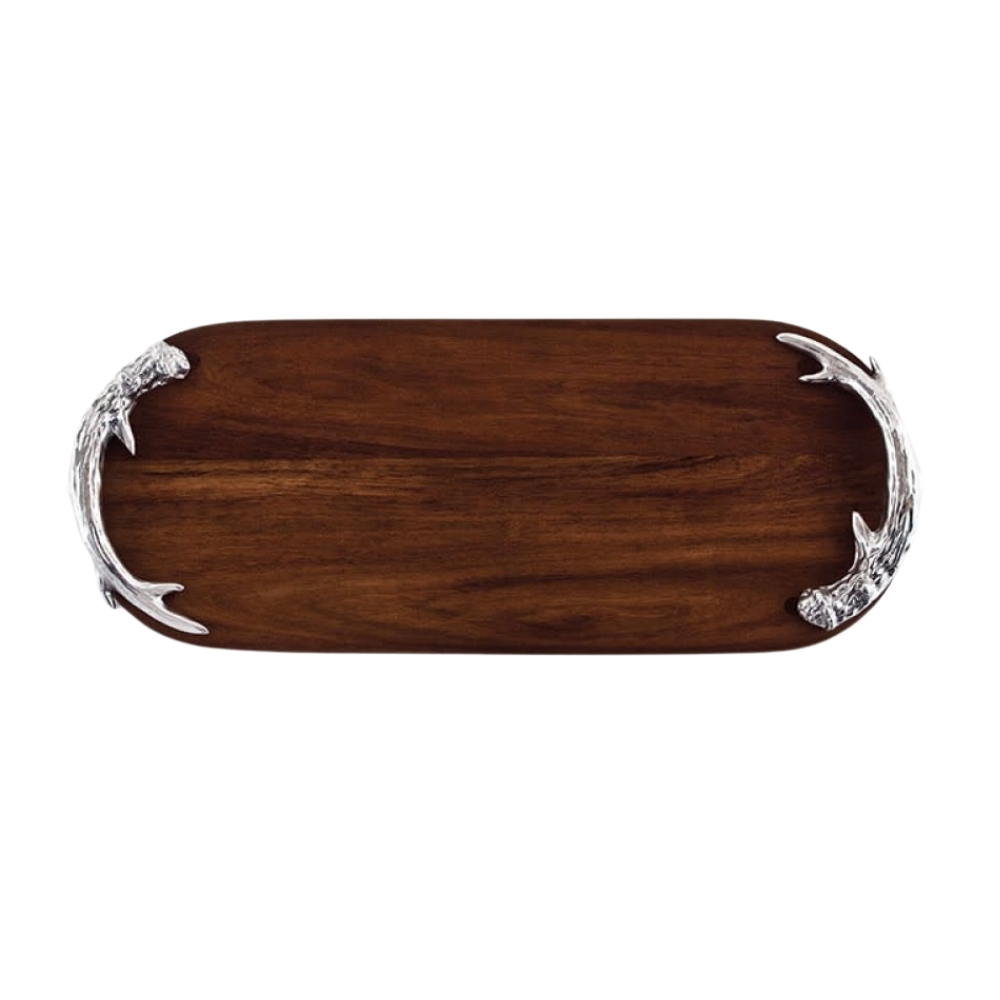 BEATRIZE BALL WESTERN ANTLER LONG OVAL CUTTING BOARD