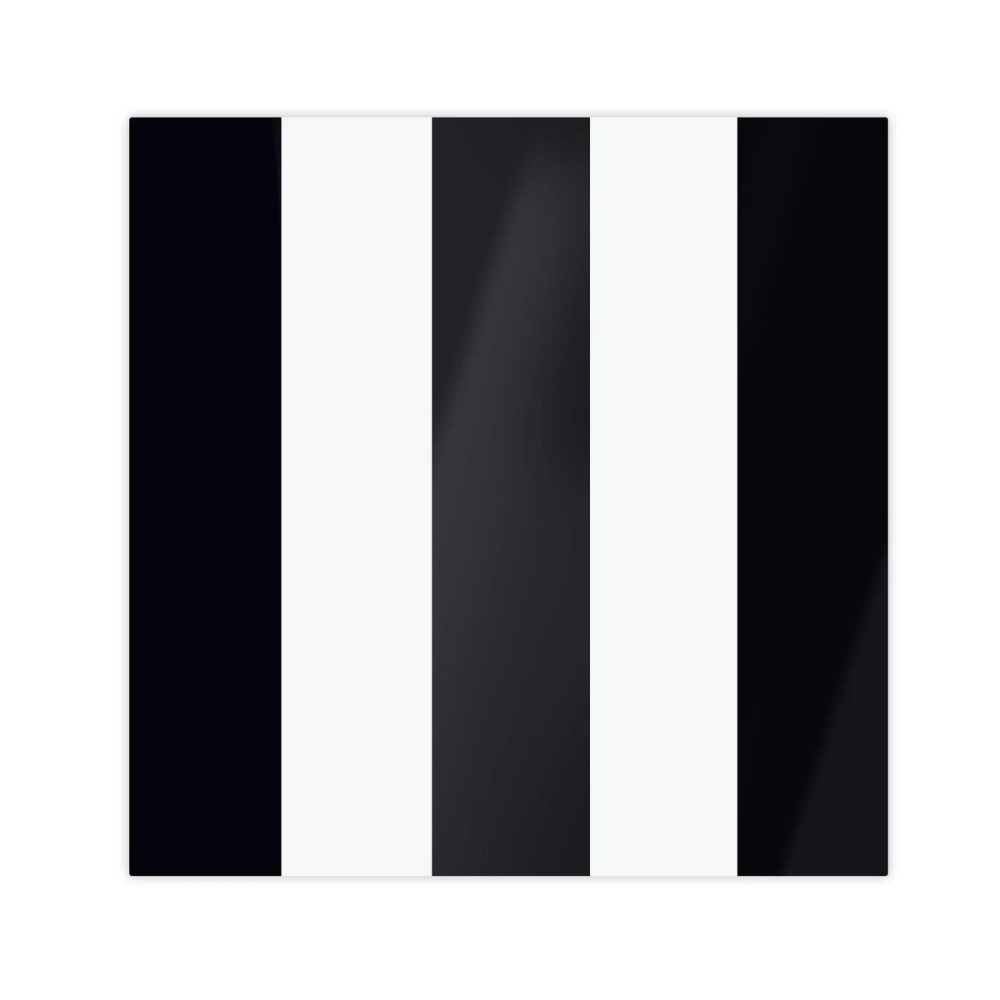ADDISON ROSS INDIVIDUALLY SOLD LAQUER PLACEMAT - BLACK AND WHITE