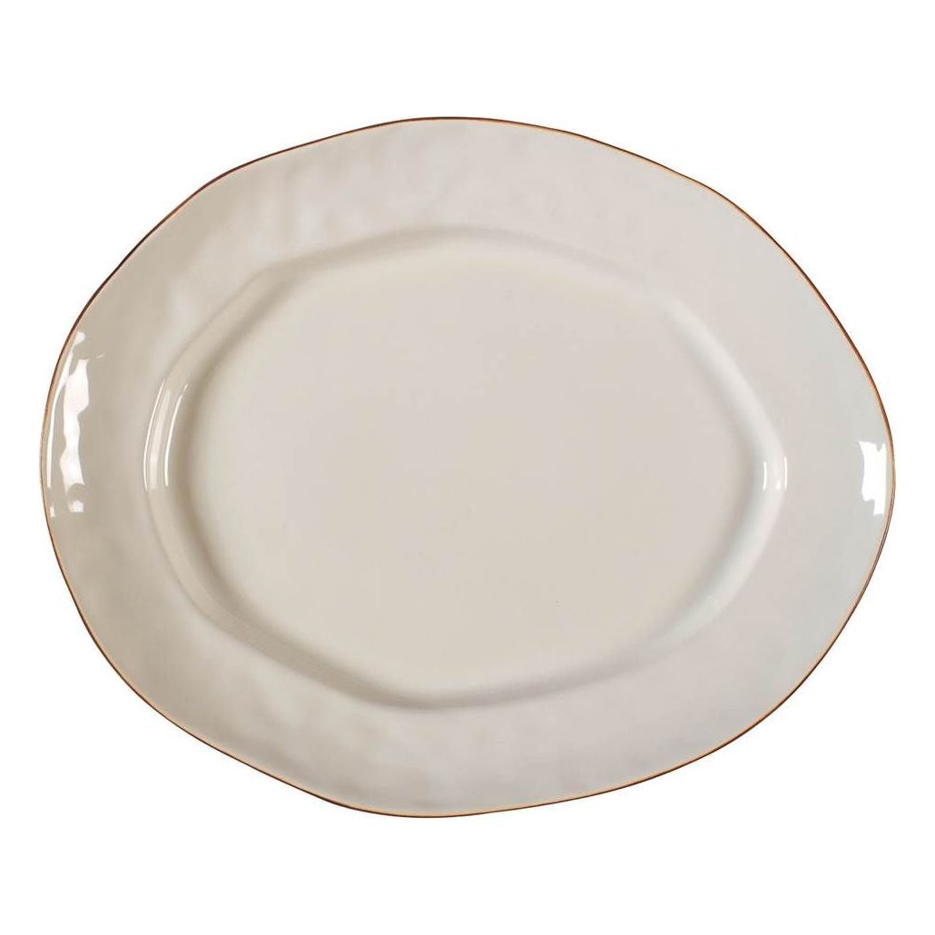 SKYROS CANTARIA IVORY LARGE OVAL PLATTER