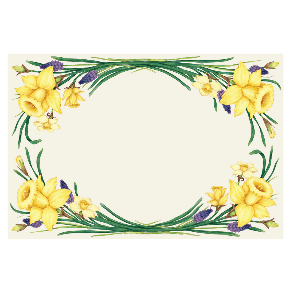 HESTER & COOK DAFFODIL PLACEMAT