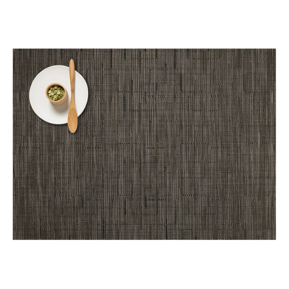 CHILEWICH BAMBOO PLACEMAT CHOCOLATE 14X19