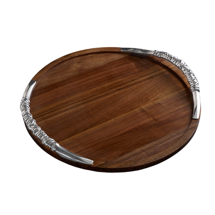 BEATRIZE BALL SOHO CUTTING BOARD LAZY SUSAN WITH HANDLES