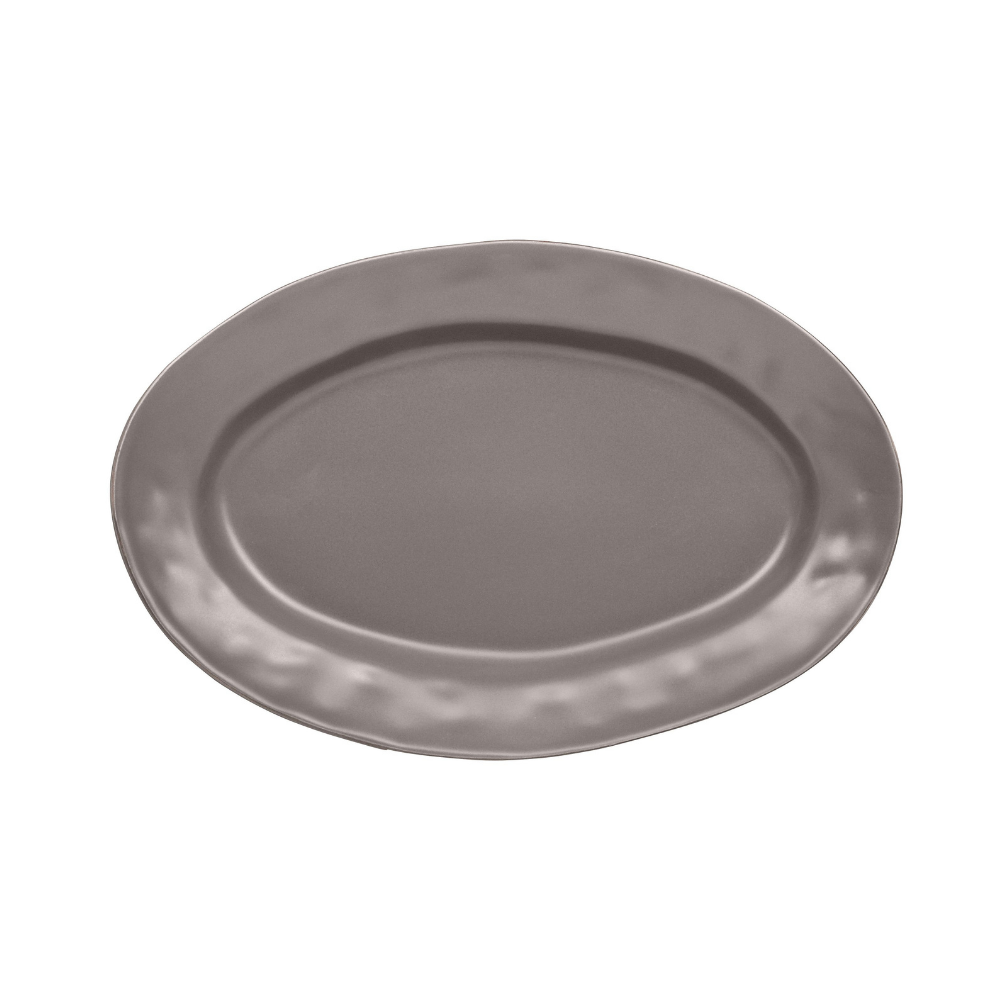 SKYROS CANTARIA CHARCOAL SMALL OVAL PLATTER
