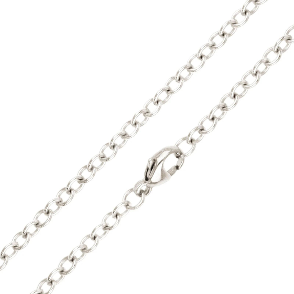 HEATHER B. MOORE 3MM SILVER CHAIN 20",24",18",16",31"