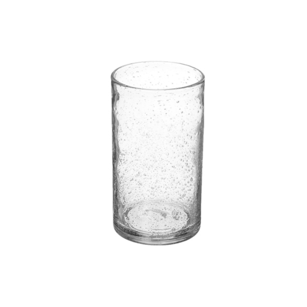 TAG CLEAR BUBBLE GLASS TUMBLER