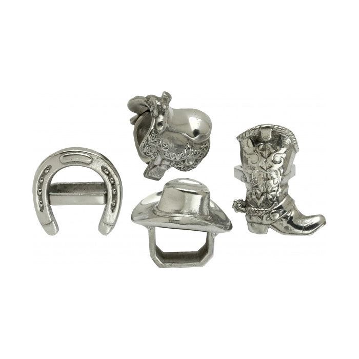 ARTHUR COURT Individually Sold Wester Motif Napkin Rings