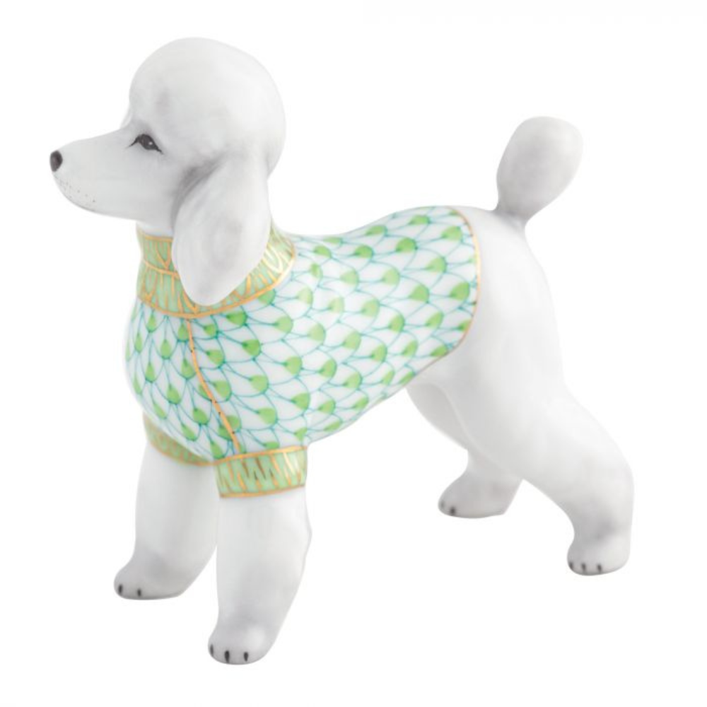 HEREND Toy Poodle KEY LIME