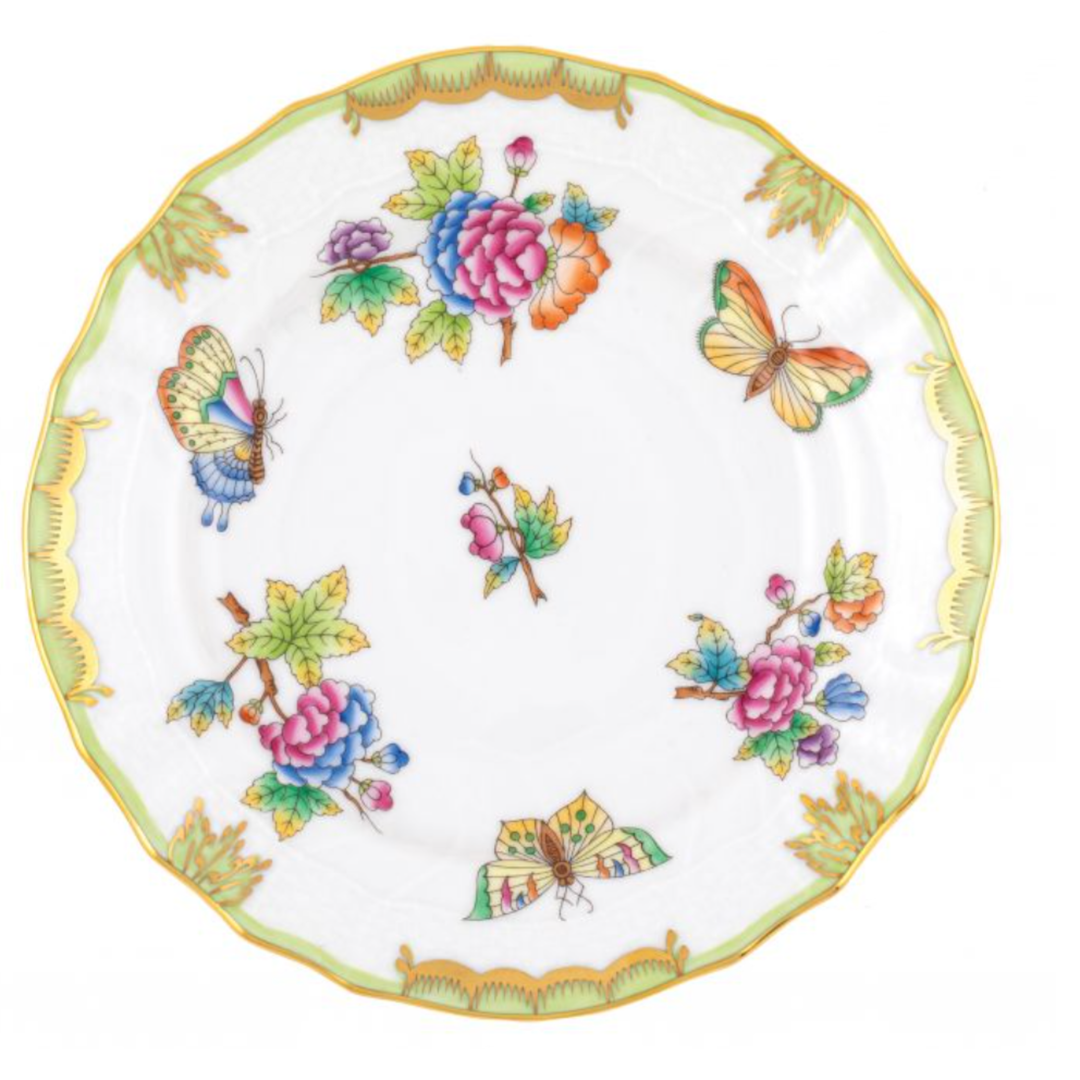 HEREND Queen Victoria Bread And Butter Plate