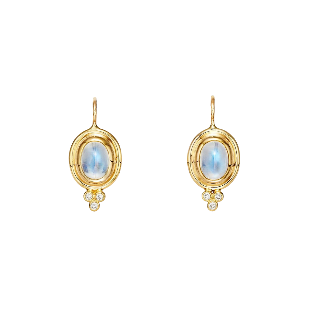 TEMPLE ST CLAIR 18K YELLOW GOLD EARRINGS