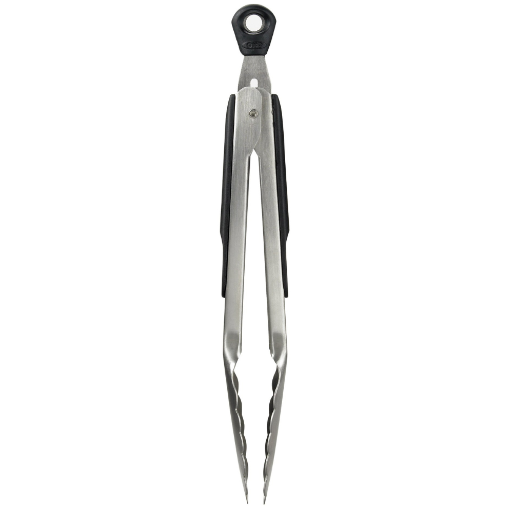 OXO GOOD GRIPS STAINLESS STEEL LOCKING TONGS 9"