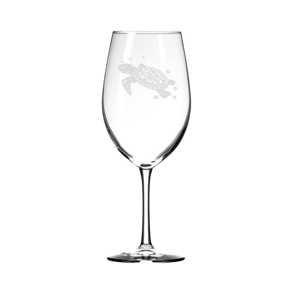 ROLF SEA TUTRLE WINE GLASS
