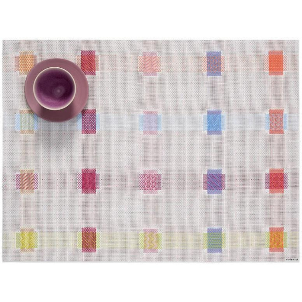 CHILEWICH SAMPLER TABLE MAT - MULTI
