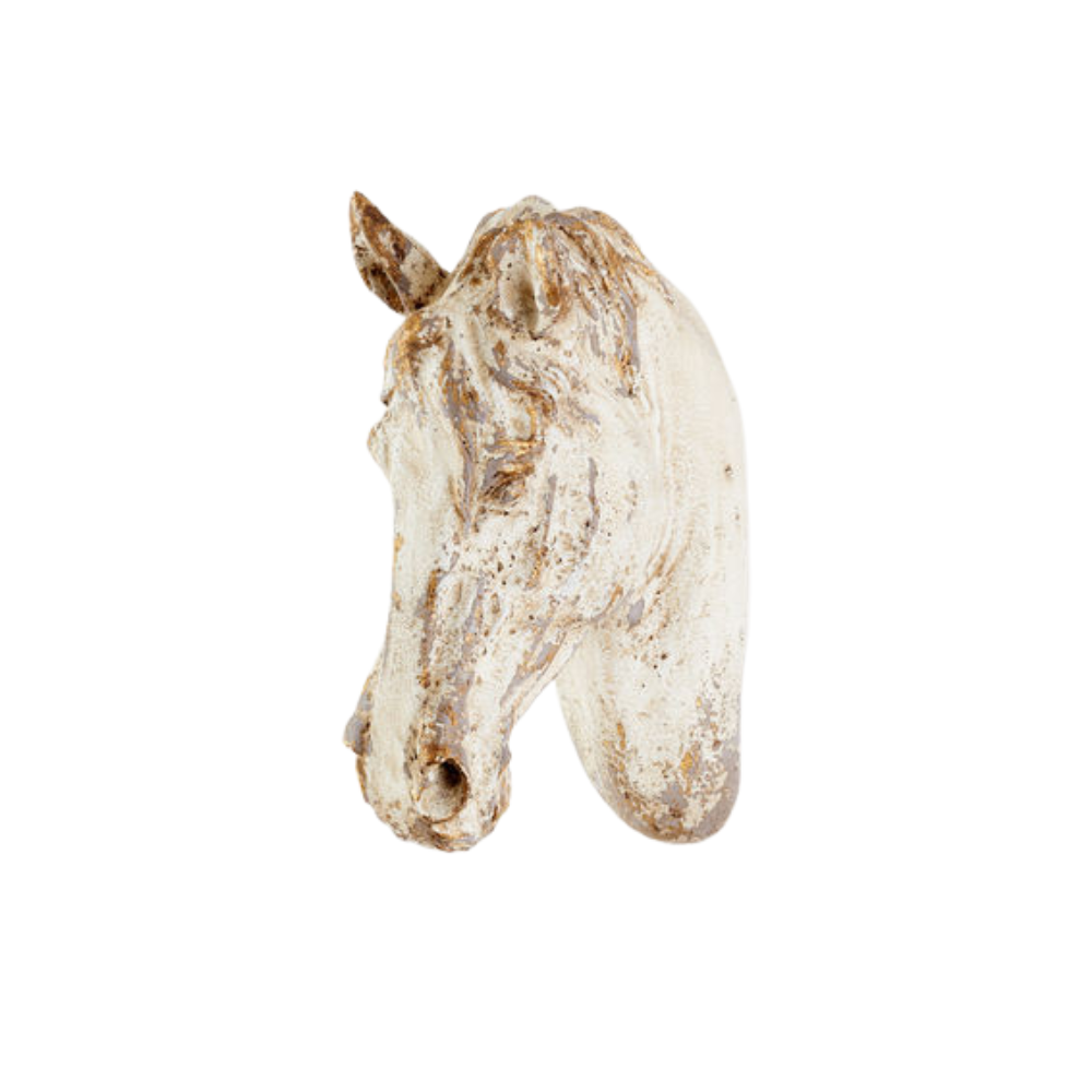 180 DEGREES RESIN HORSE WALL MOUNT