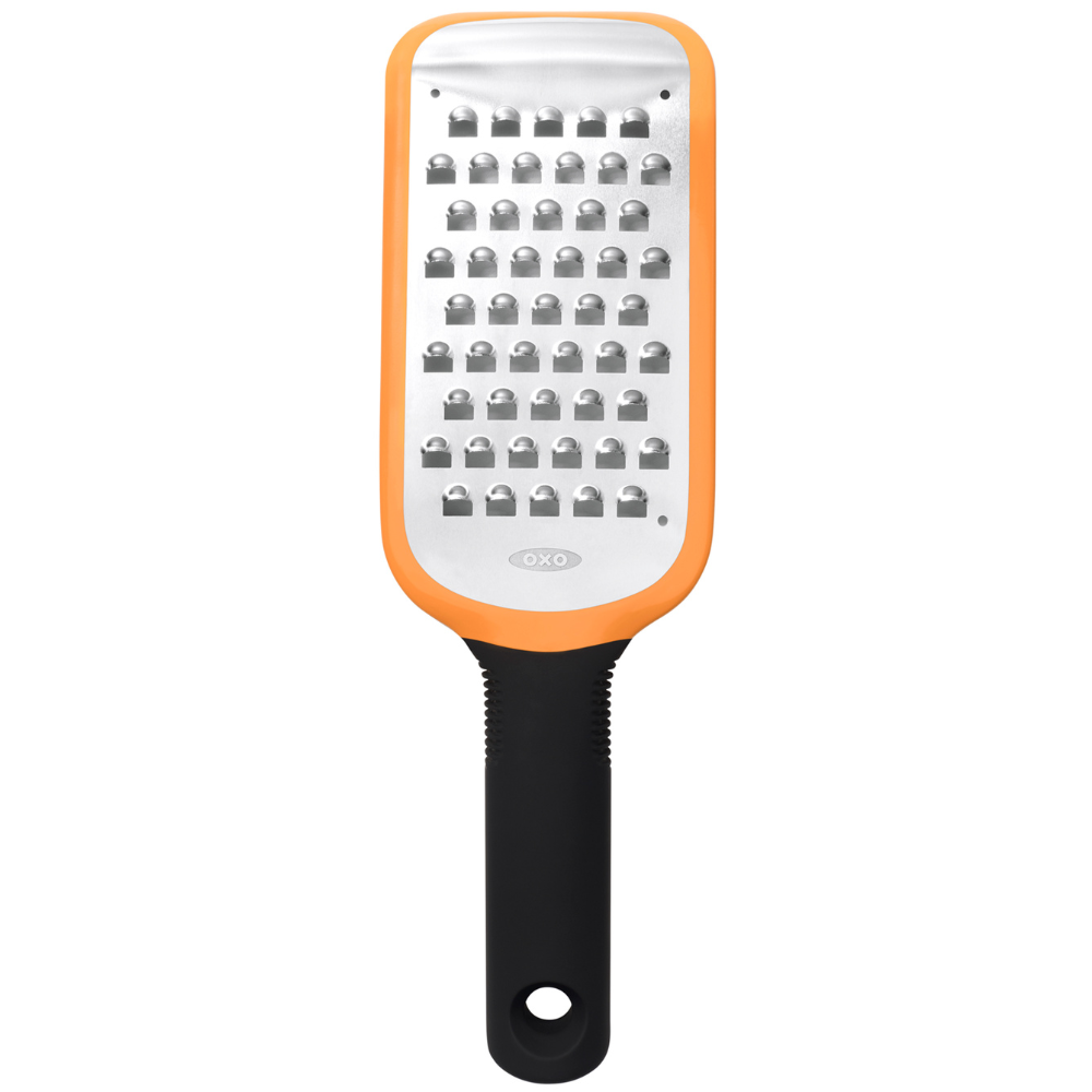 OXO GOOD GRIPS ETCHED COARSE GRATER ORANGE