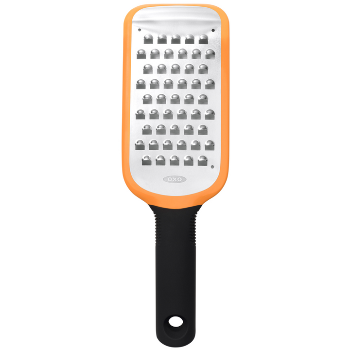 OXO GOOD GRIPS ETCHED COARSE GRATER ORANGE