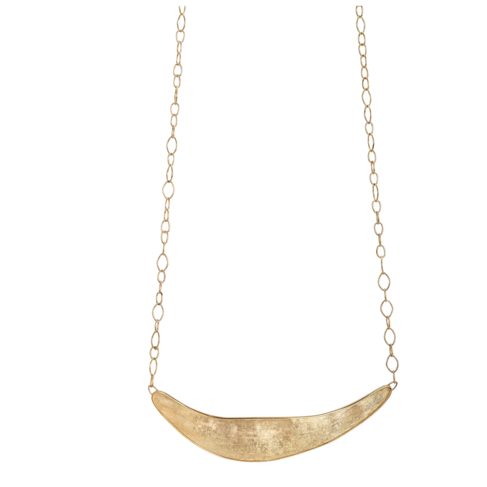 MARCO BICEGO 18K YELLOW GOLD LUNARIA NECKLACE