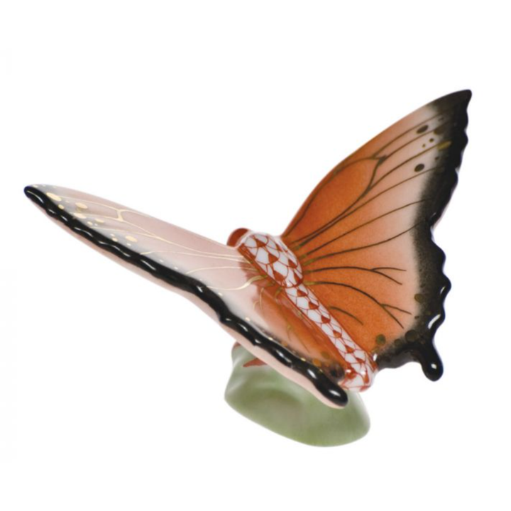 HEREND Butterfly RUST