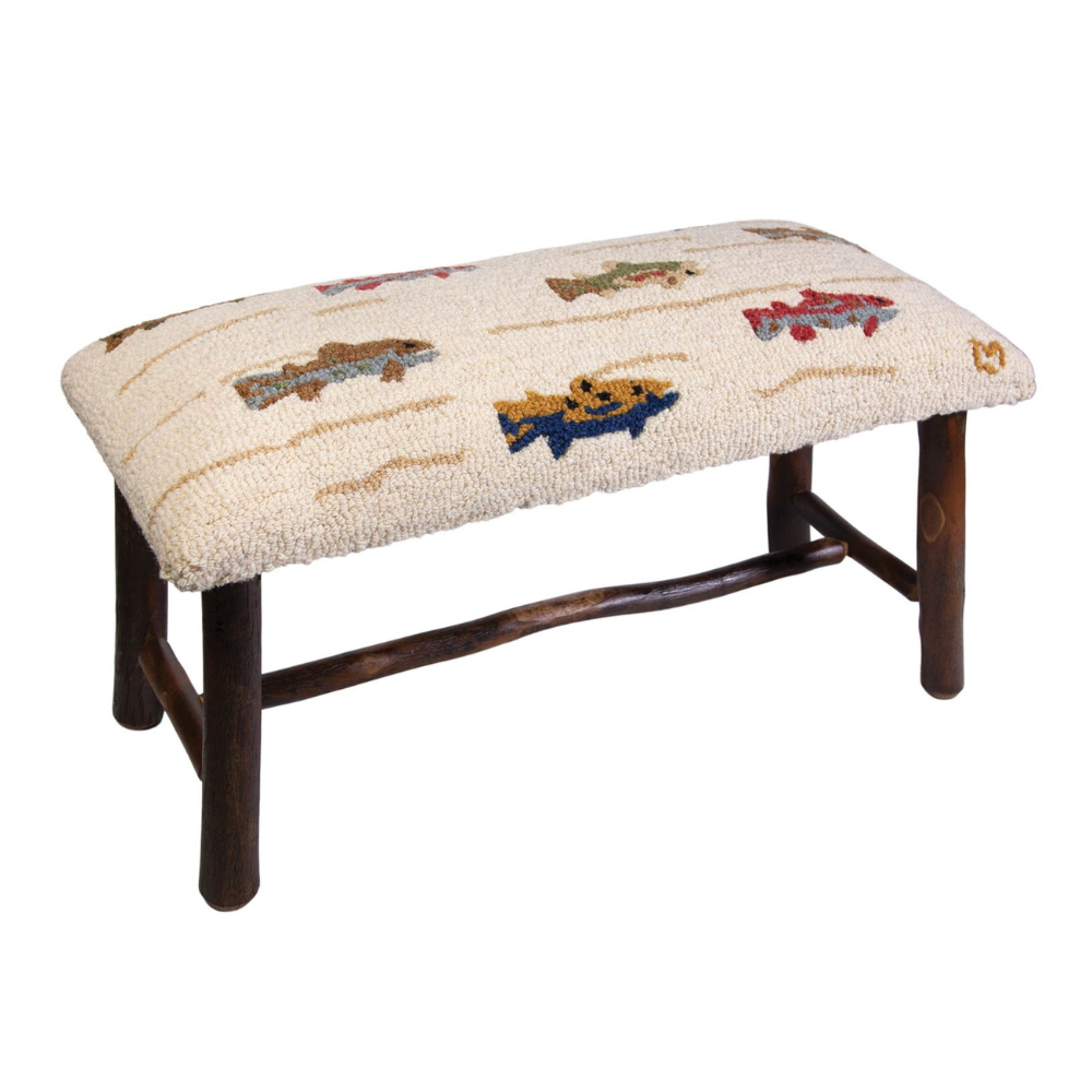 CHANDLER 4 CORNERS SUMMER TROUT HICKORY BENCH