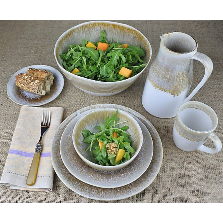 CARMEL CERAMICA POINT LOBOS BOWL OVAL TRAY,OVAL PLATTER,OVAL CENTERPIECE,SMALL PITCHER,LARGE PITCHER,APPETIZER PLATE,MUG,DINNER PLATE,SOUP / CEREAL BOWL,MINI BOWL,SMALL BOWL,BOWL 6",DEEP SERVING BOWL,LARGE SERVING BOWL,SALAD PLATE