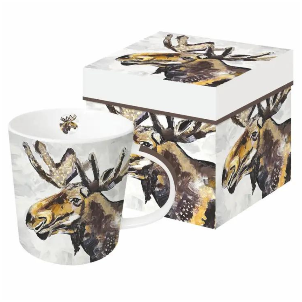 PAPERPRODUCTS FRONTIER MOOSE MUG IN GIFT BOX