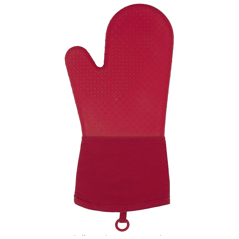 OXO GOOD GRIPS OXO RED SILICONE OVEN MITT