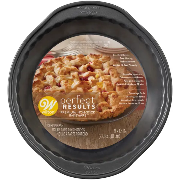 WILTON INDUSTRIES PERFECT RESULTS DEEP PIE PAN