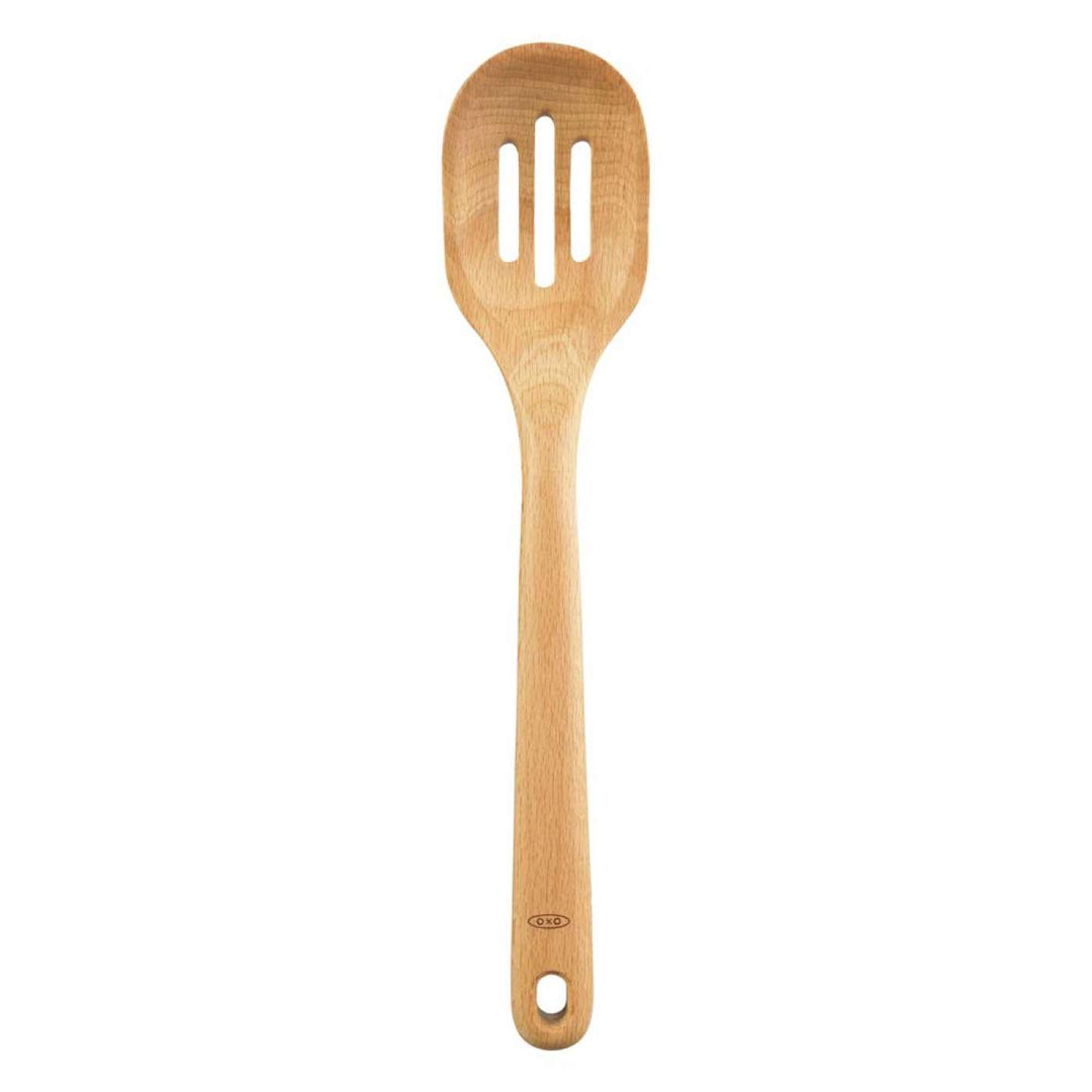 OXO GOOD GRIPS WOODEN SLOTTED SPOON