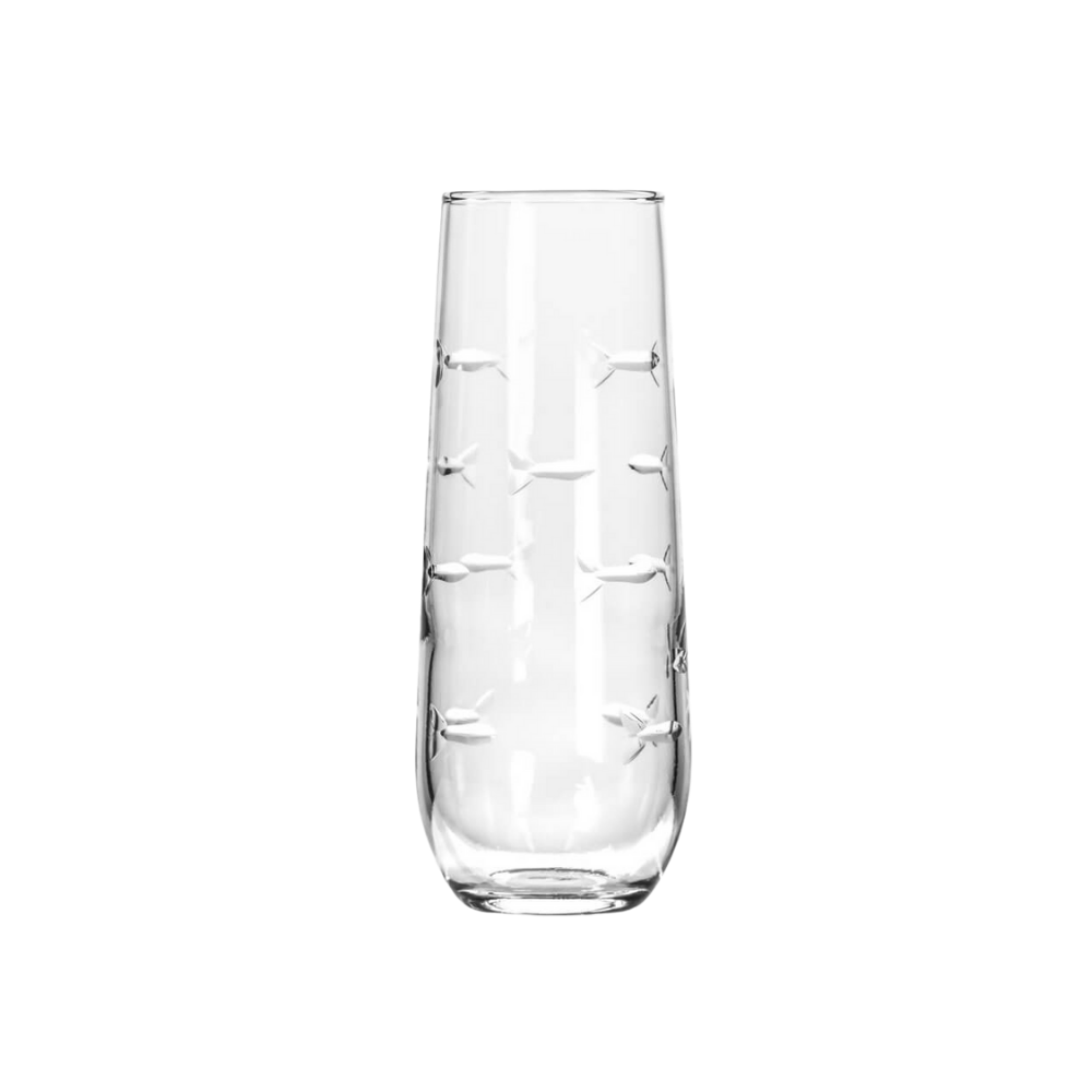 ROLF School of Fish Stemless Champagne Flute