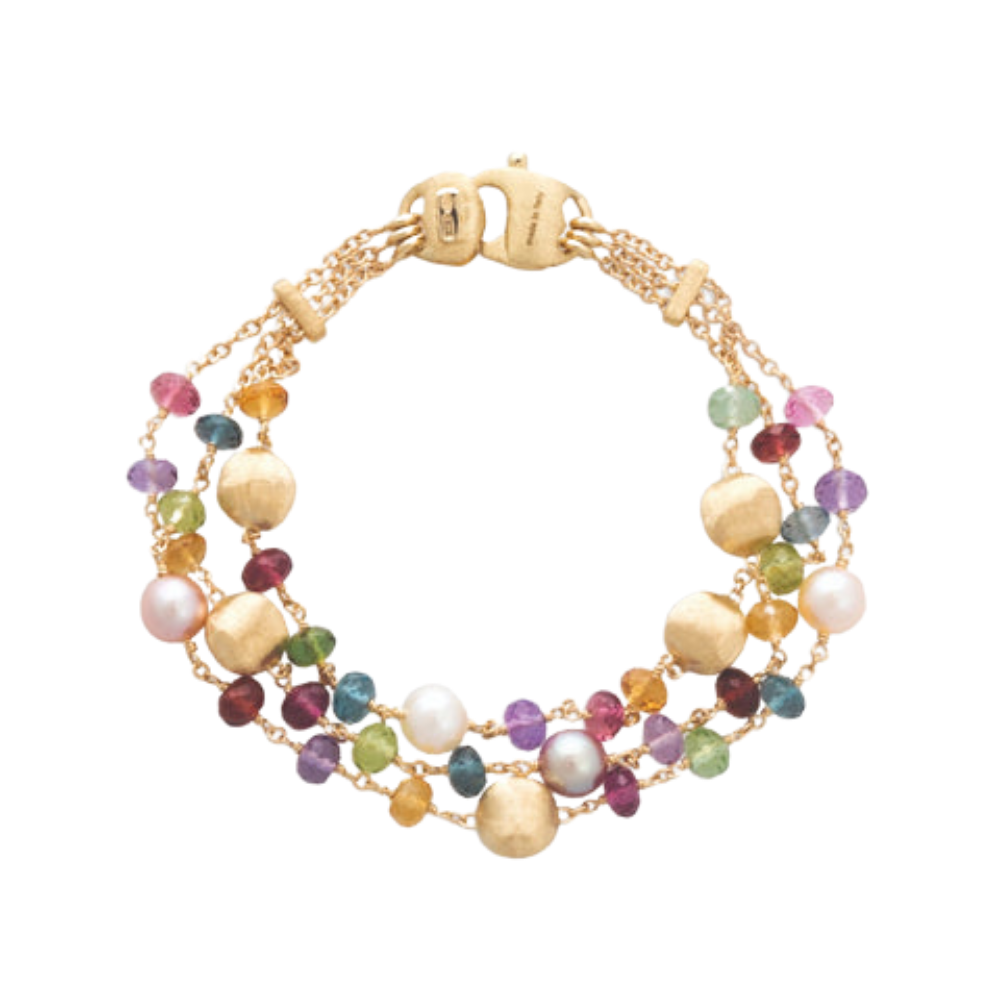 MARCO BICEGO 18K YELLOW GOLD WITH MIXED GEMSTONES