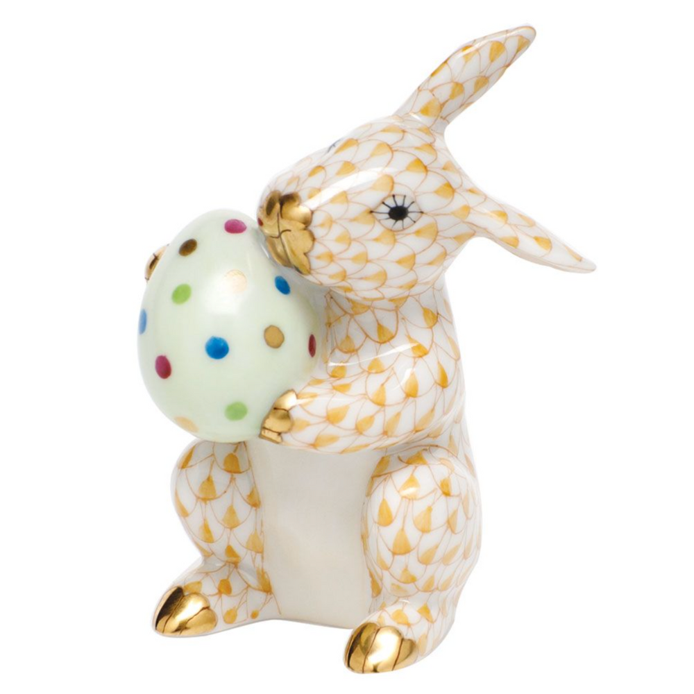 HEREND Easter Bunny BUTTERSCOTCH