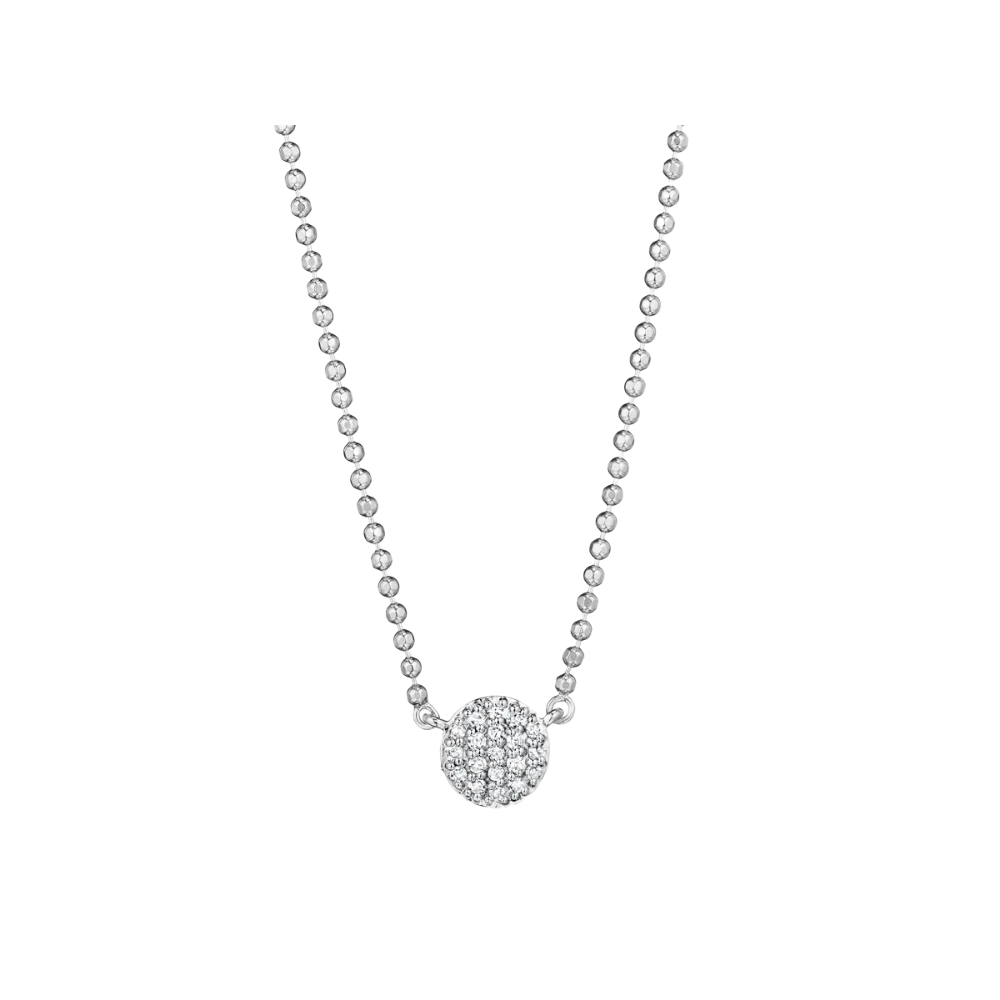 Phillips House 14K WHITE GOLD MICRO INFINITY NECKLACE