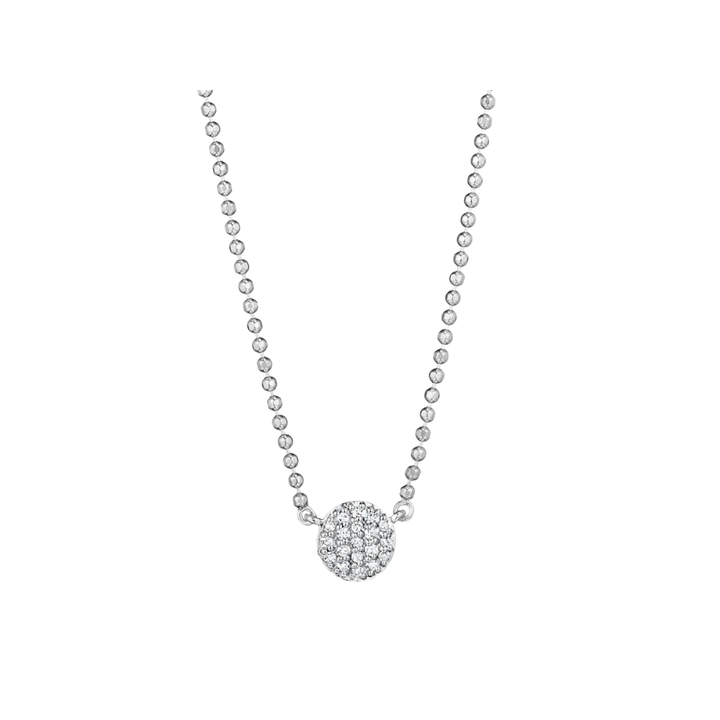 Phillips House 14K WHITE GOLD MICRO INFINITY NECKLACE